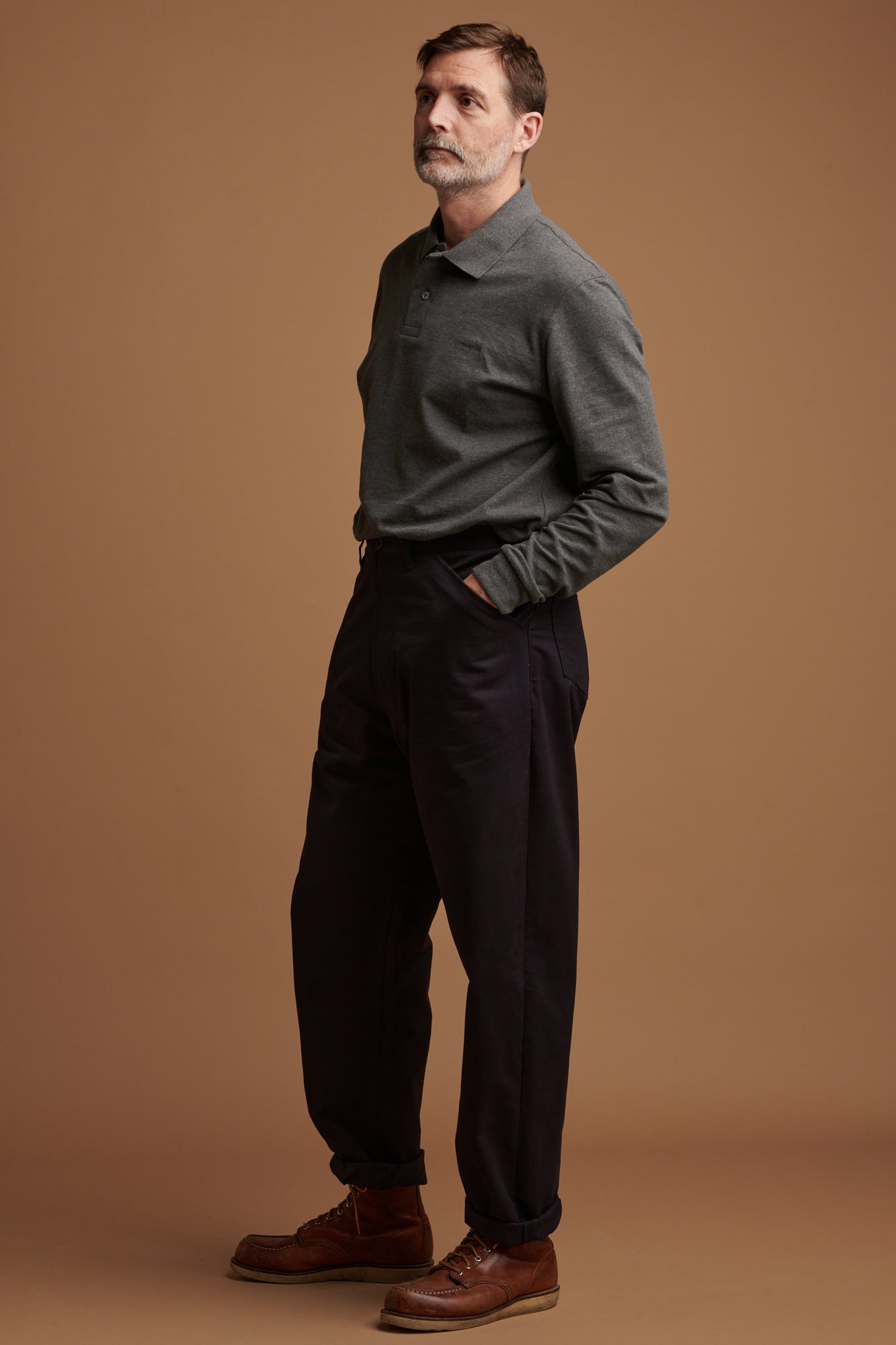 Mens Chore Trousers - Navy