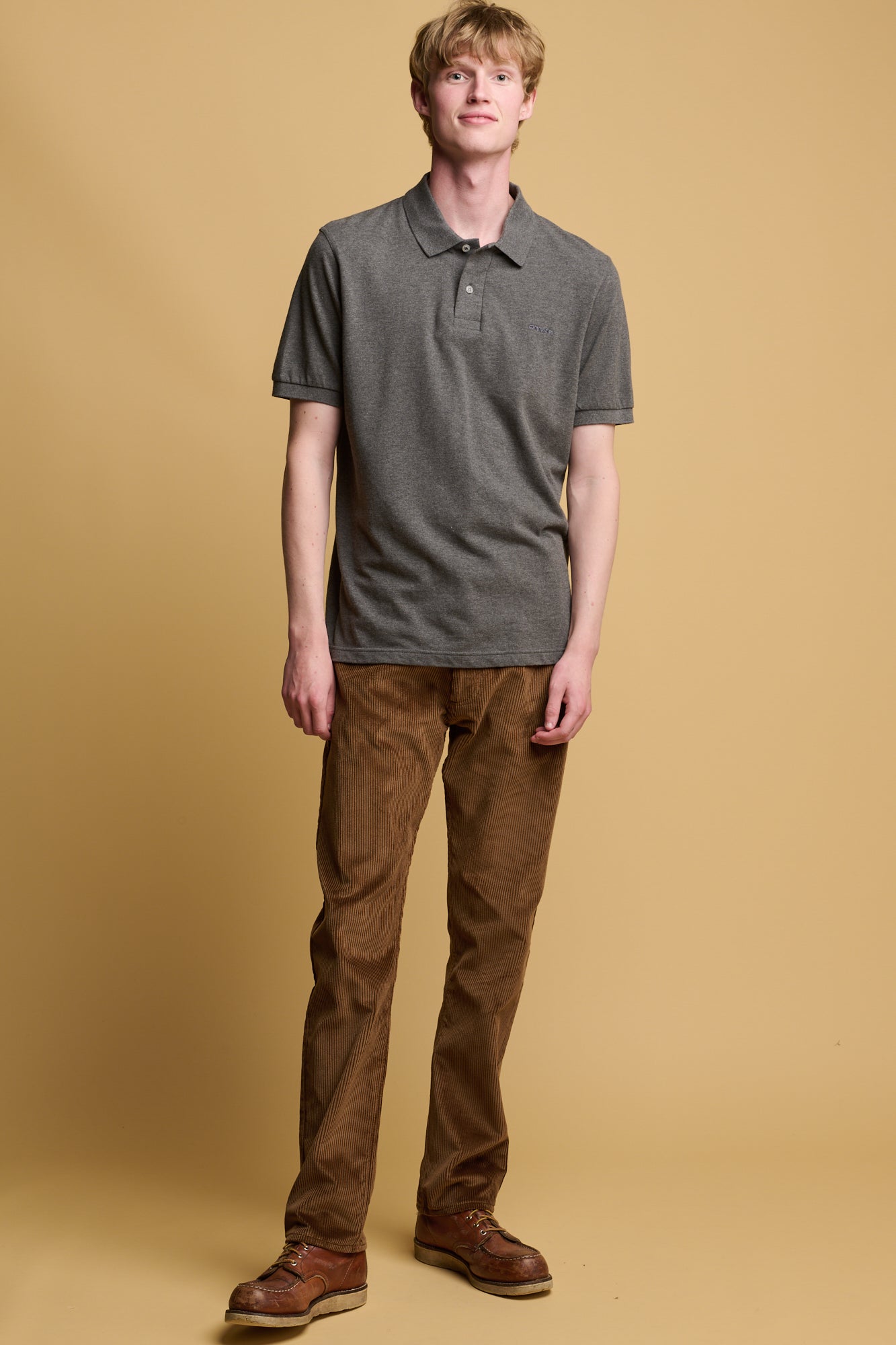 5 Pocket Corduroy Jean - Tan