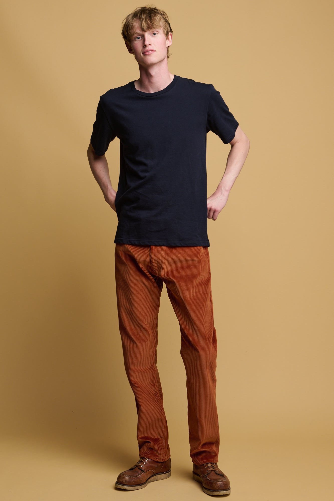 5 Pocket Corduroy Jean - Cinnamon