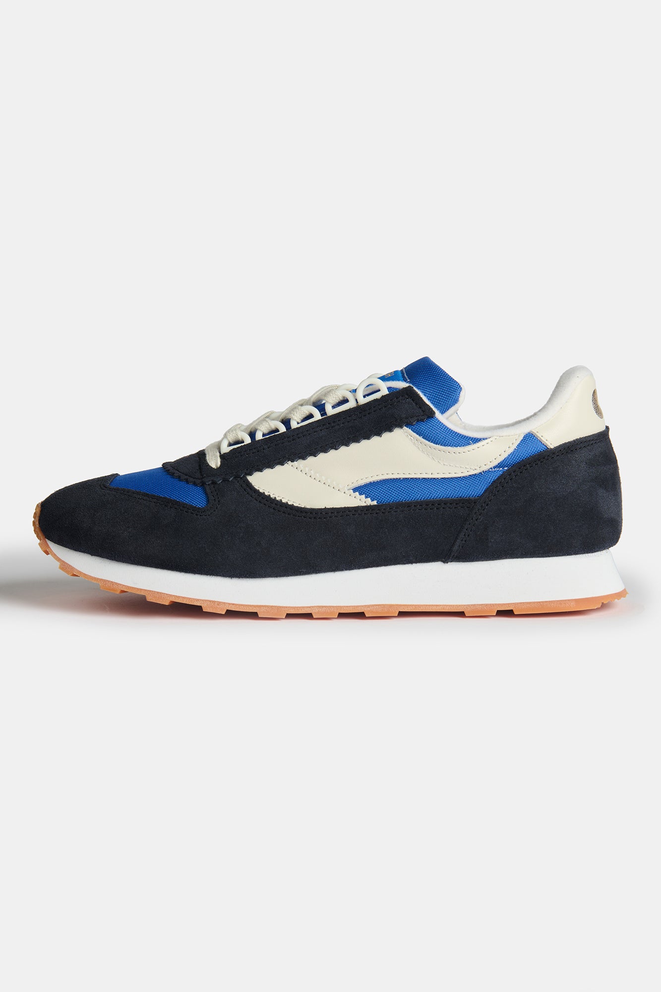 Mens Parlick Trainer - Blue/Navy/Off White