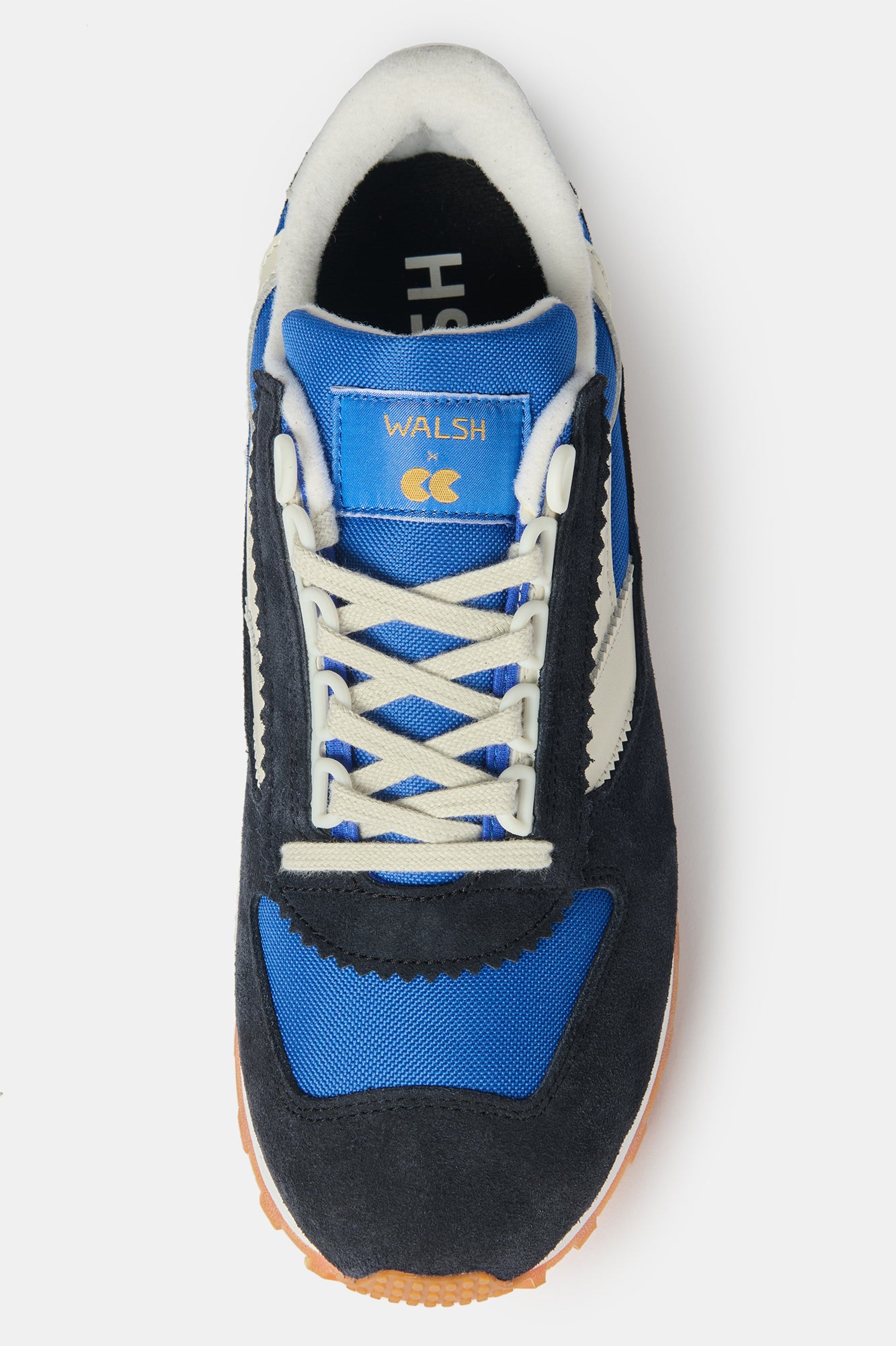 Mens Parlick Trainer - Blue/Navy/Off White