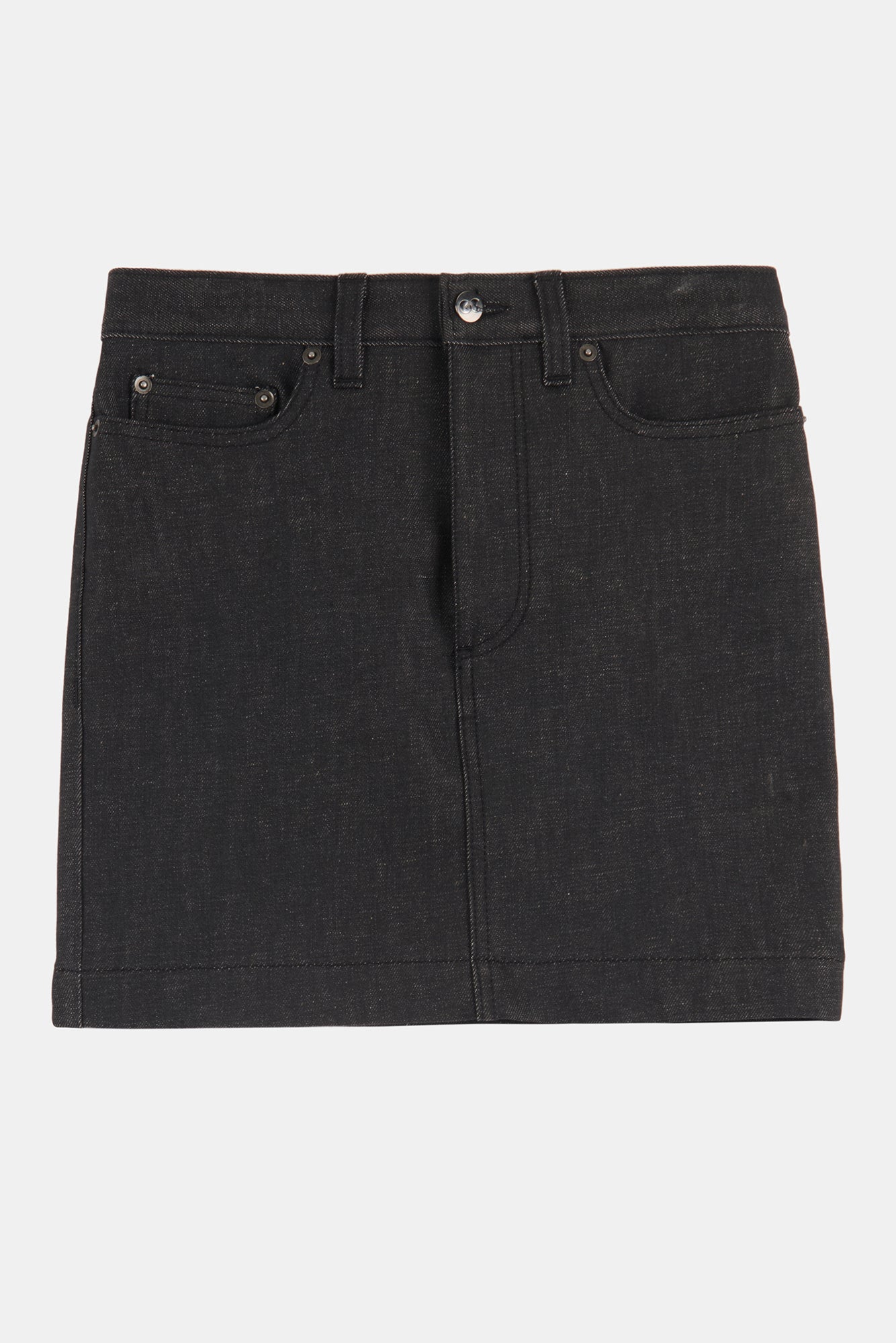 Women's Charlie Denim Mini Skirt - Black