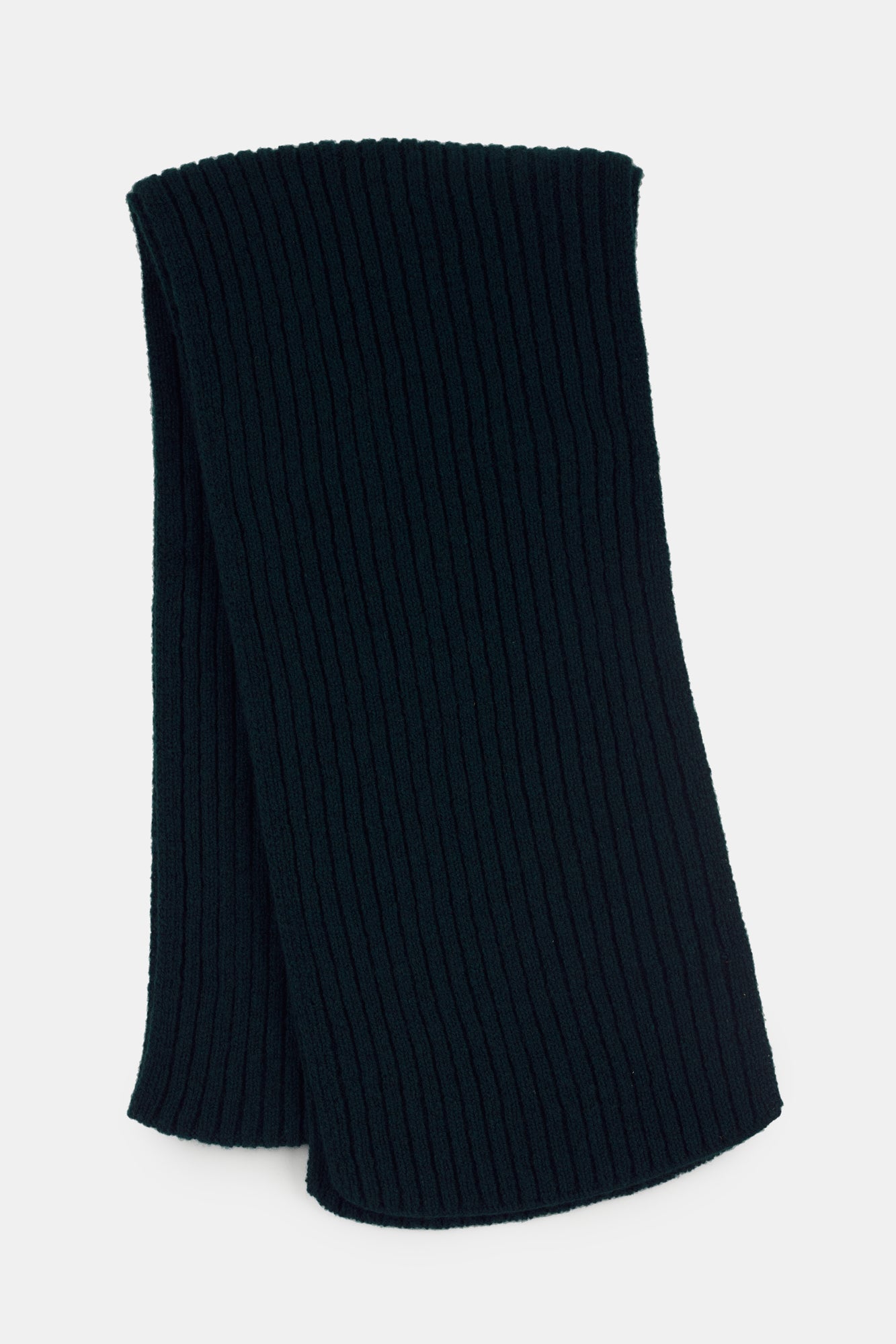 Lambswool Scarf - Bottle Green