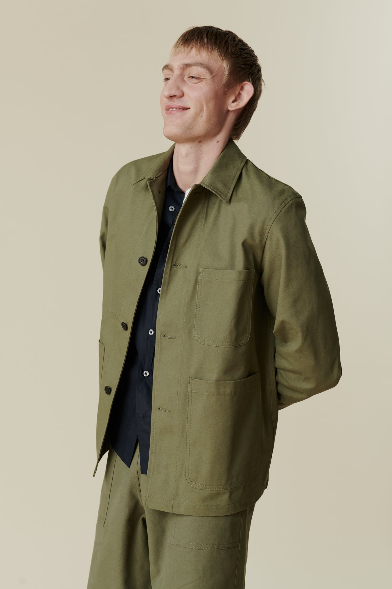 Men's Chore Jacket - Olive