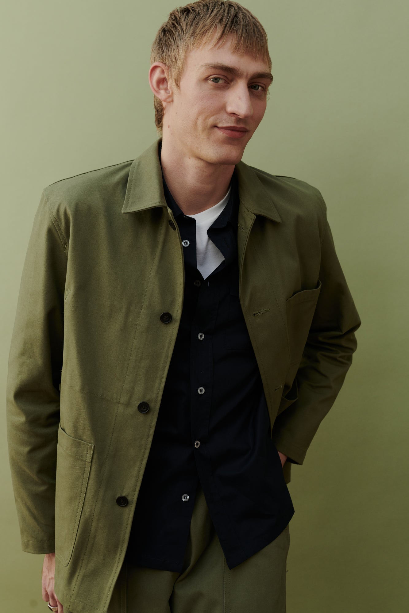 Men's Chore Jacket - Olive