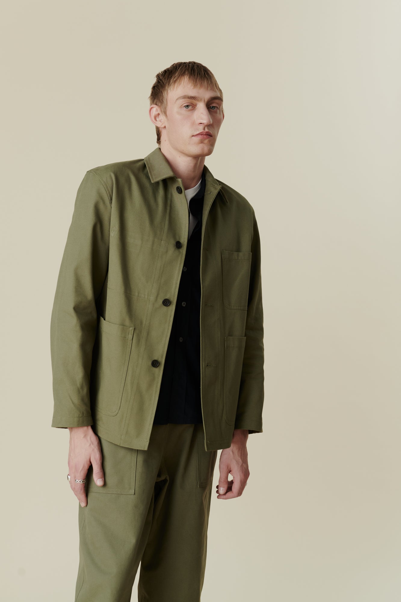 Men's Chore Jacket - Olive
