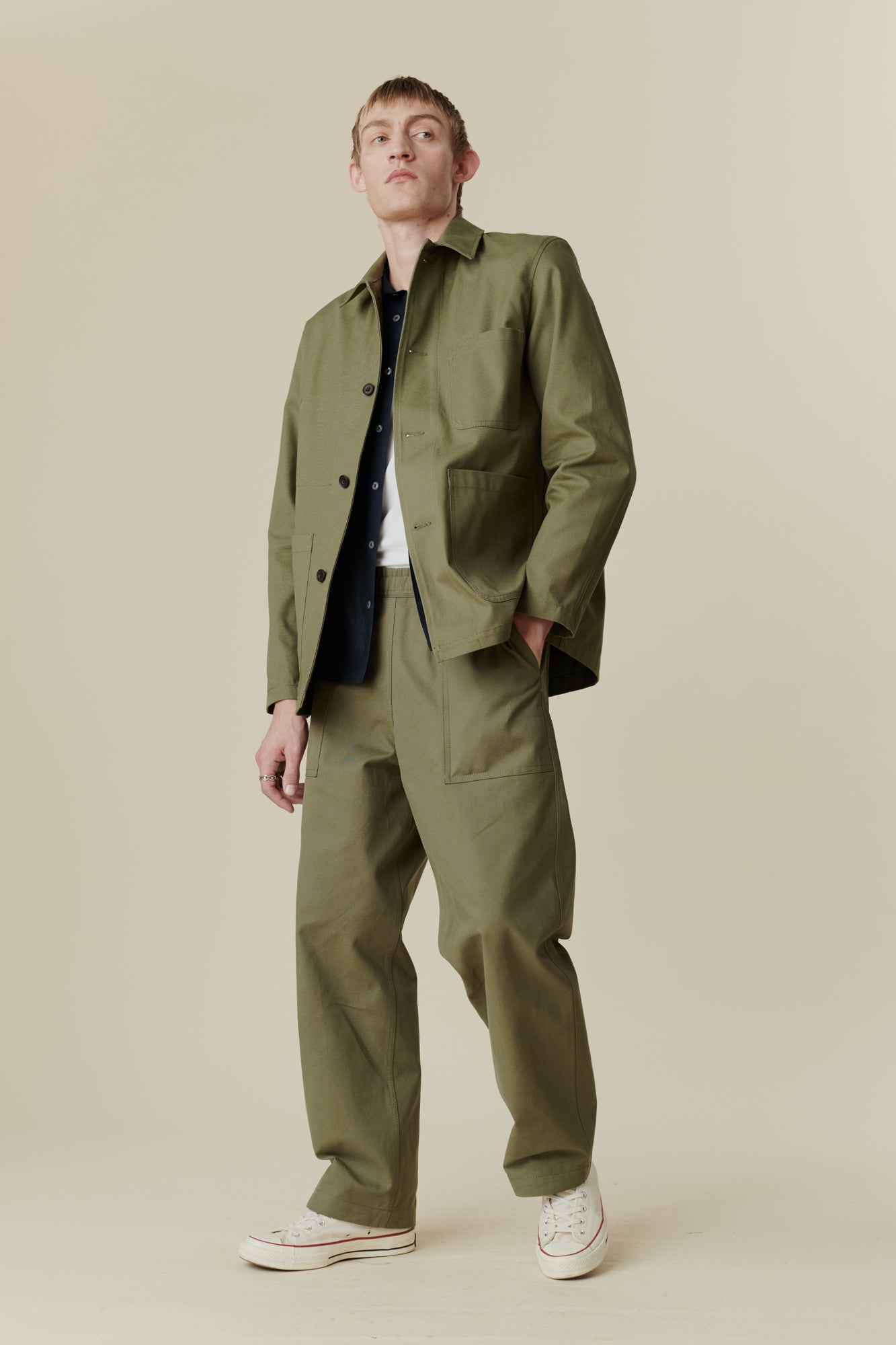 Men's Chore Jacket - Olive