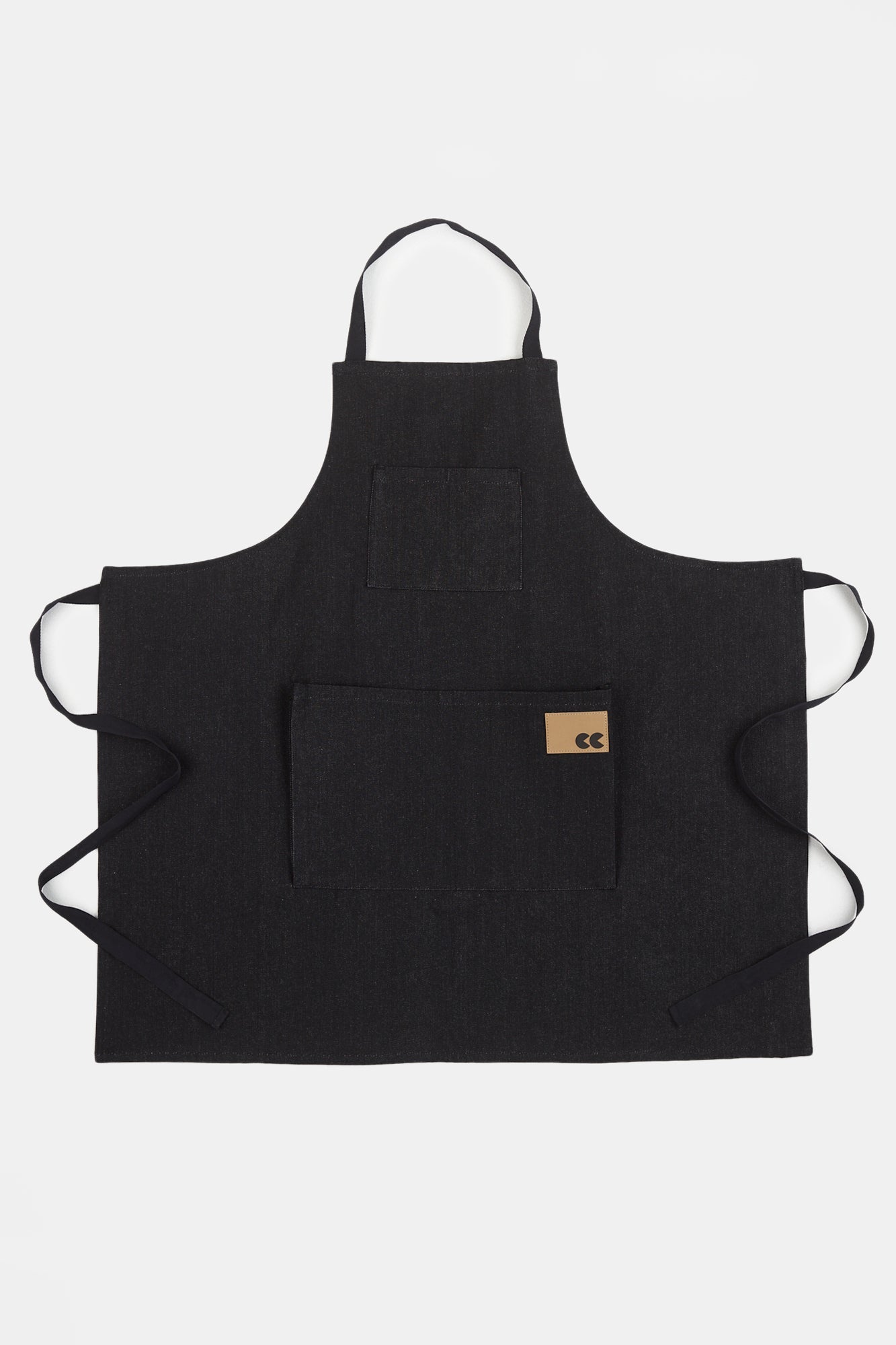 Apron - Black Denim