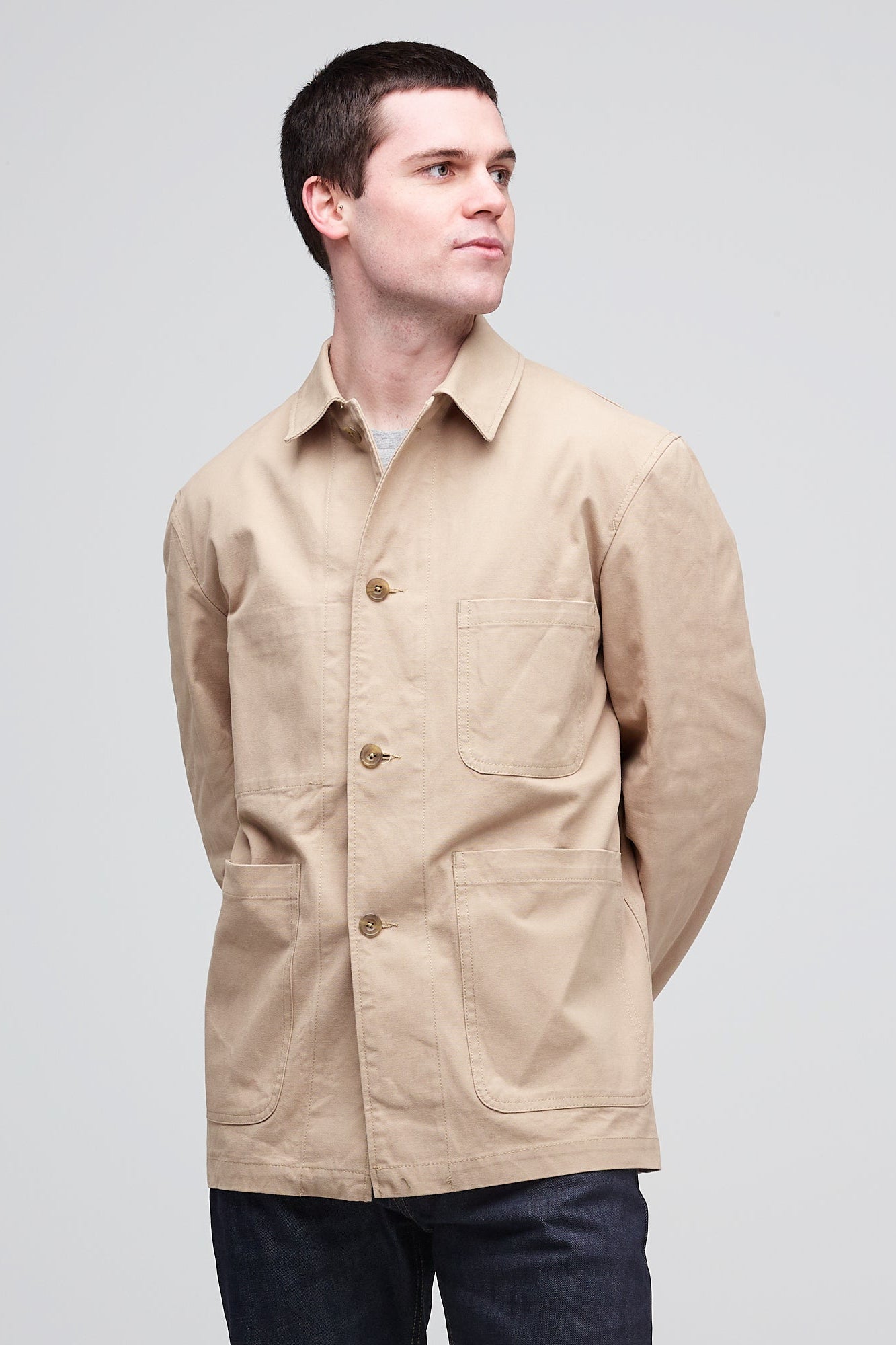 Men's Chore Jacket - Putty