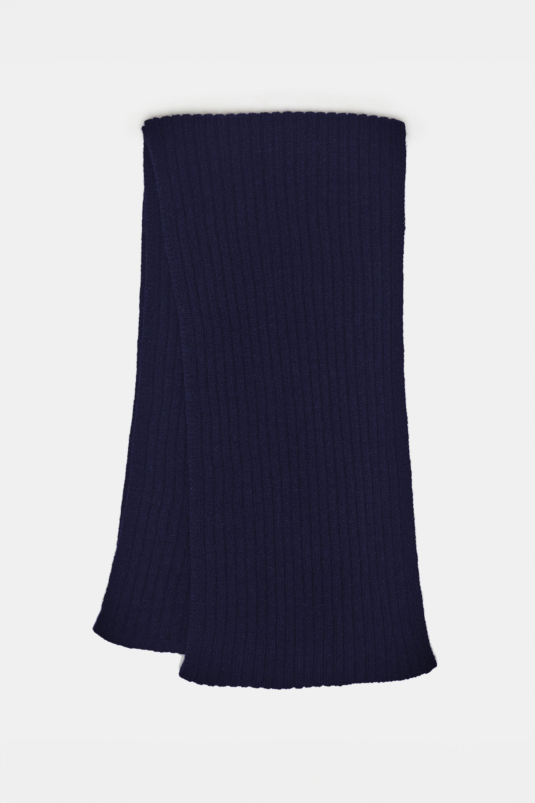 Lambswool Scarf - Navy
