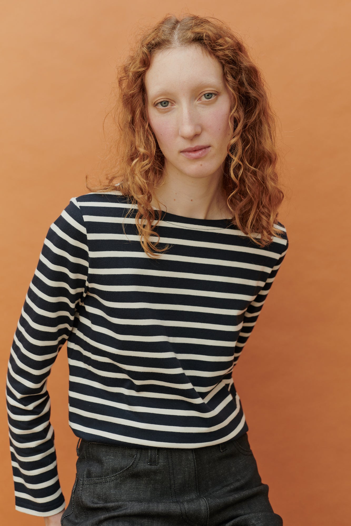 Women's Breton - Navy/Ecru
