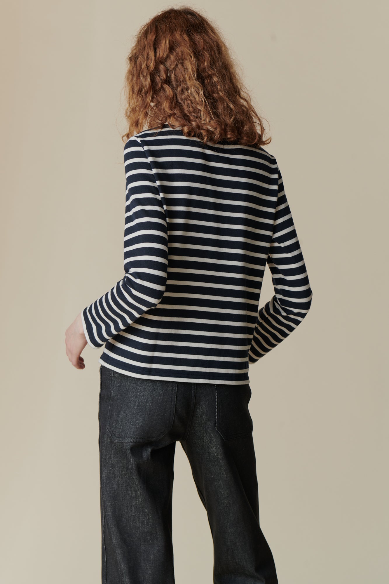 Women's Breton - Navy/Ecru