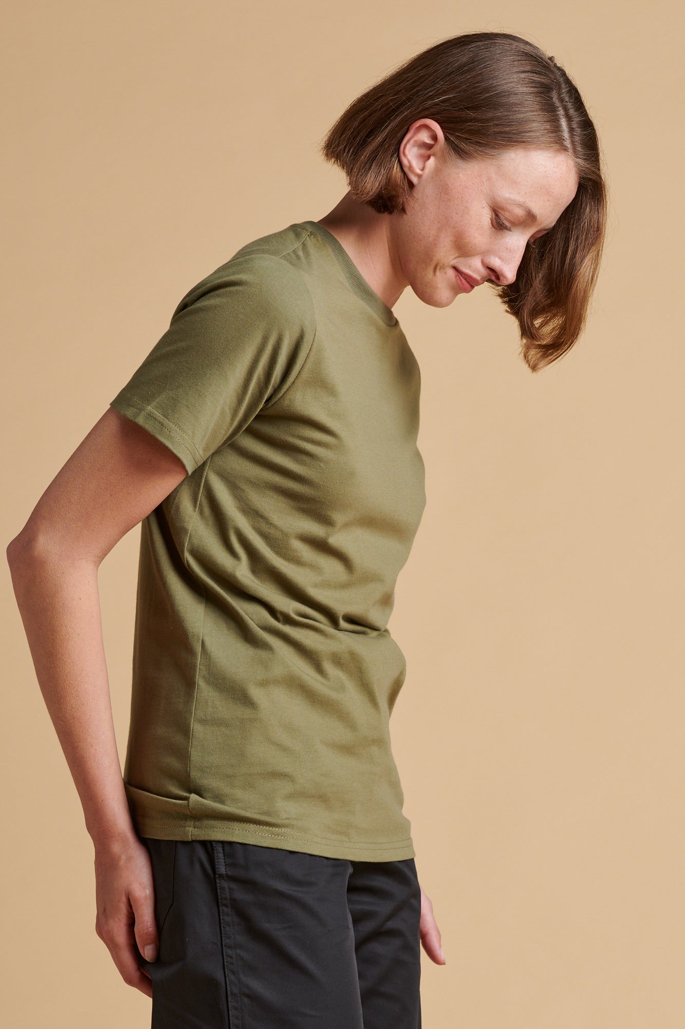 Women's Short Sleeve T Shirt - Olive