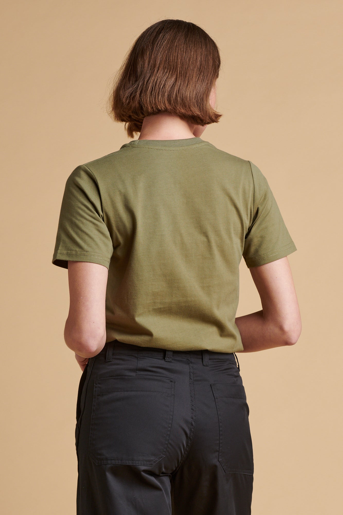 Women's Short Sleeve T Shirt - Olive