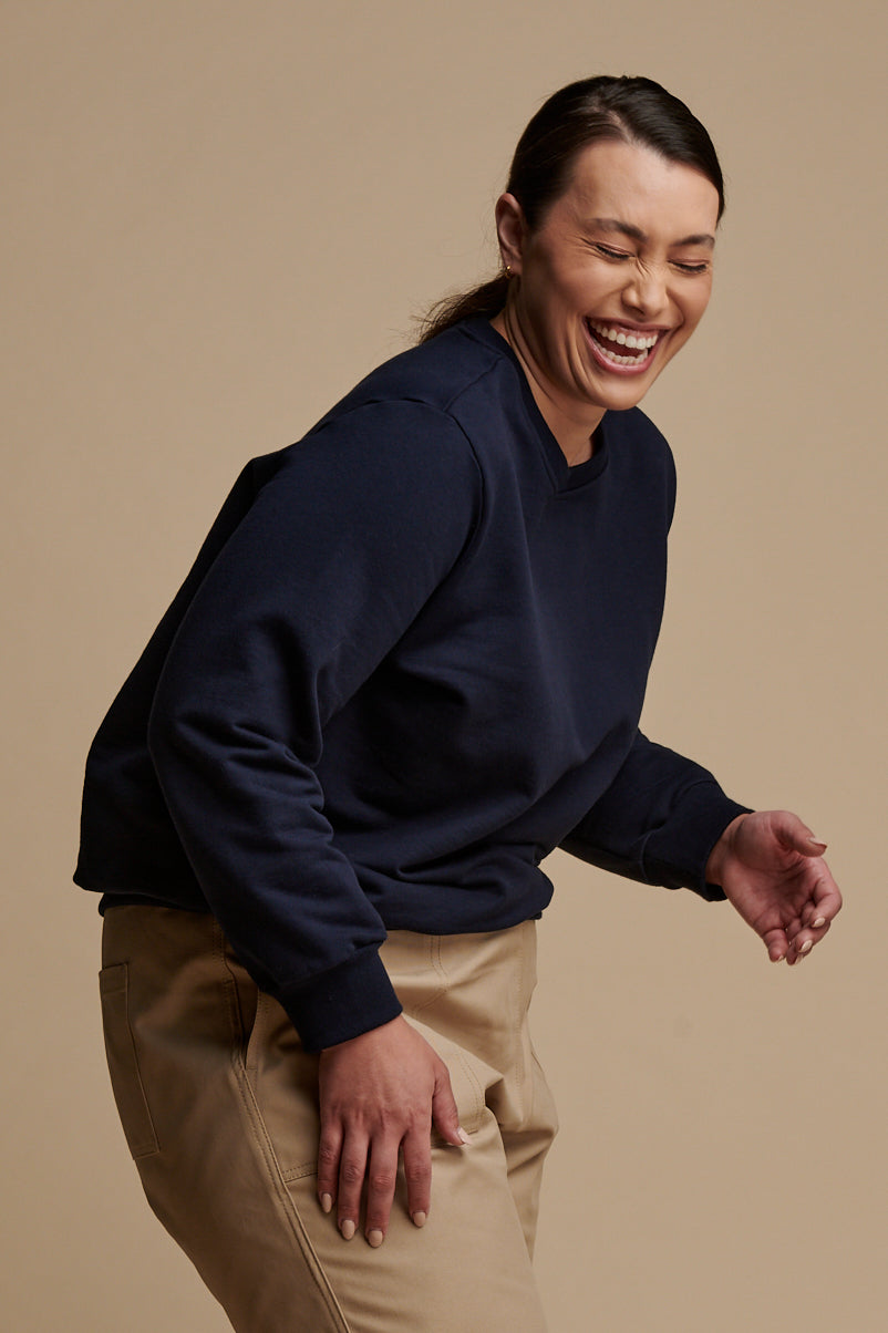 Women's Sweatshirt - Navy