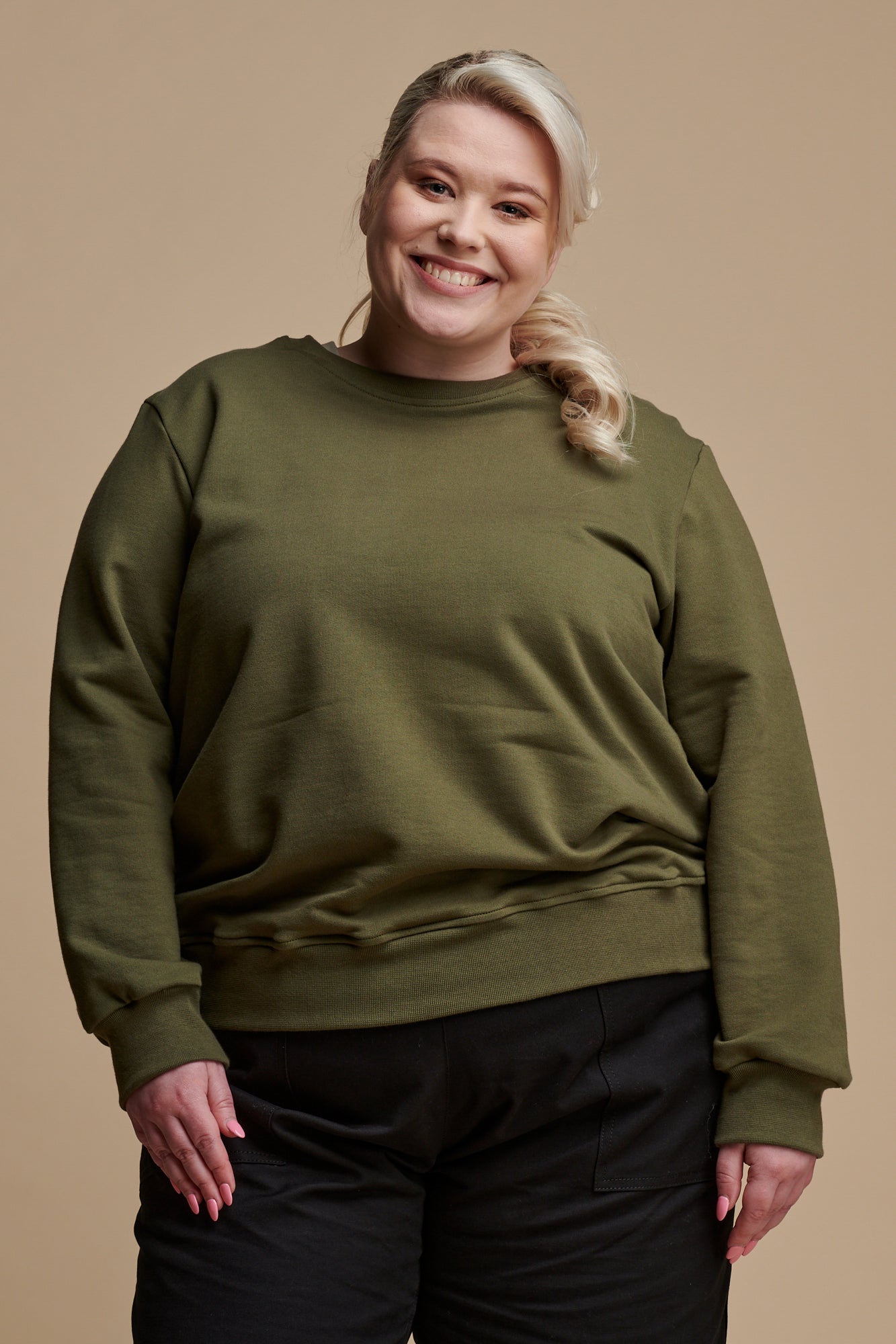 Women's Sweatshirt - Olive