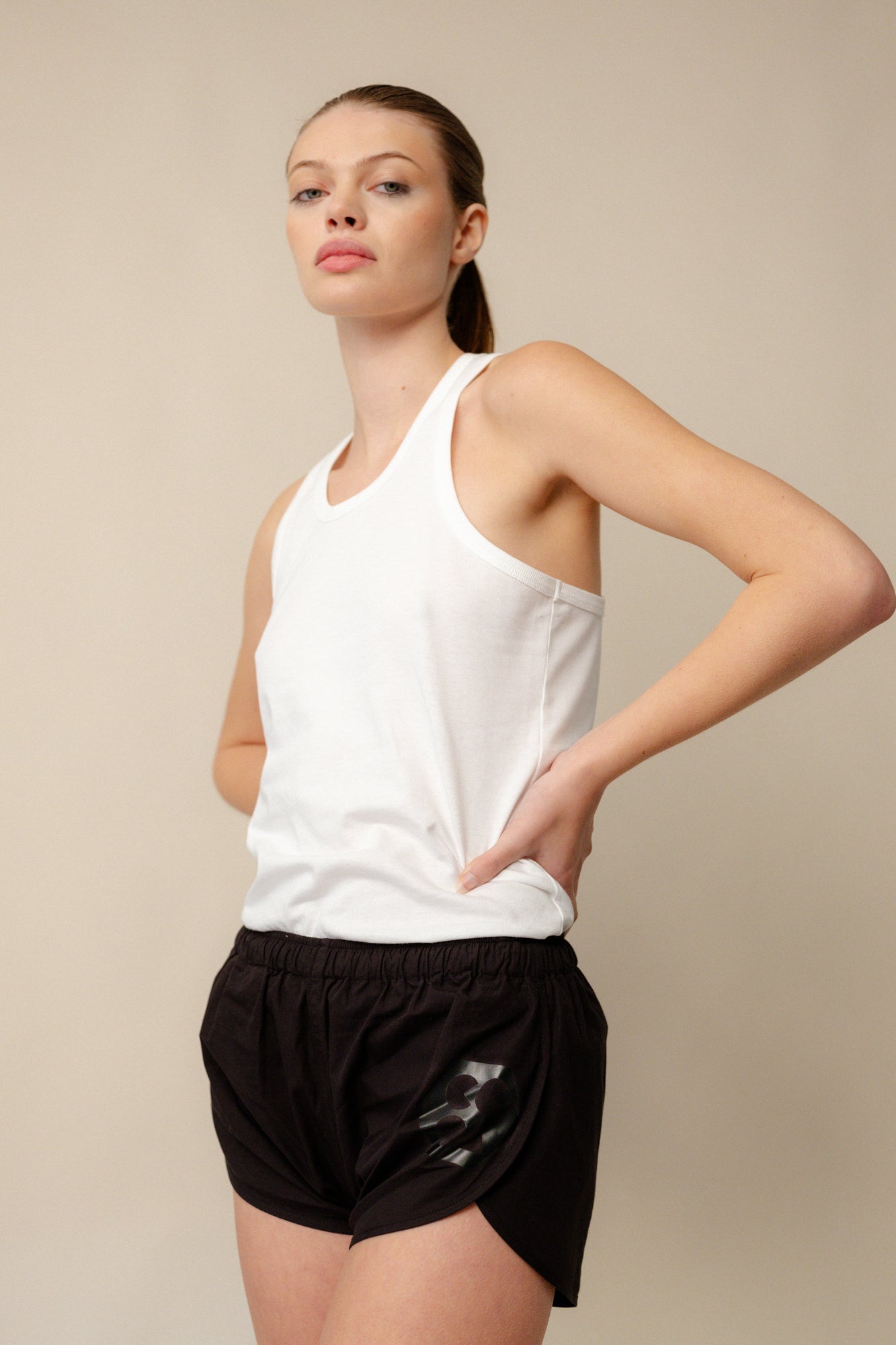 Women's Lightweight Running Short Plastic Free - Black
