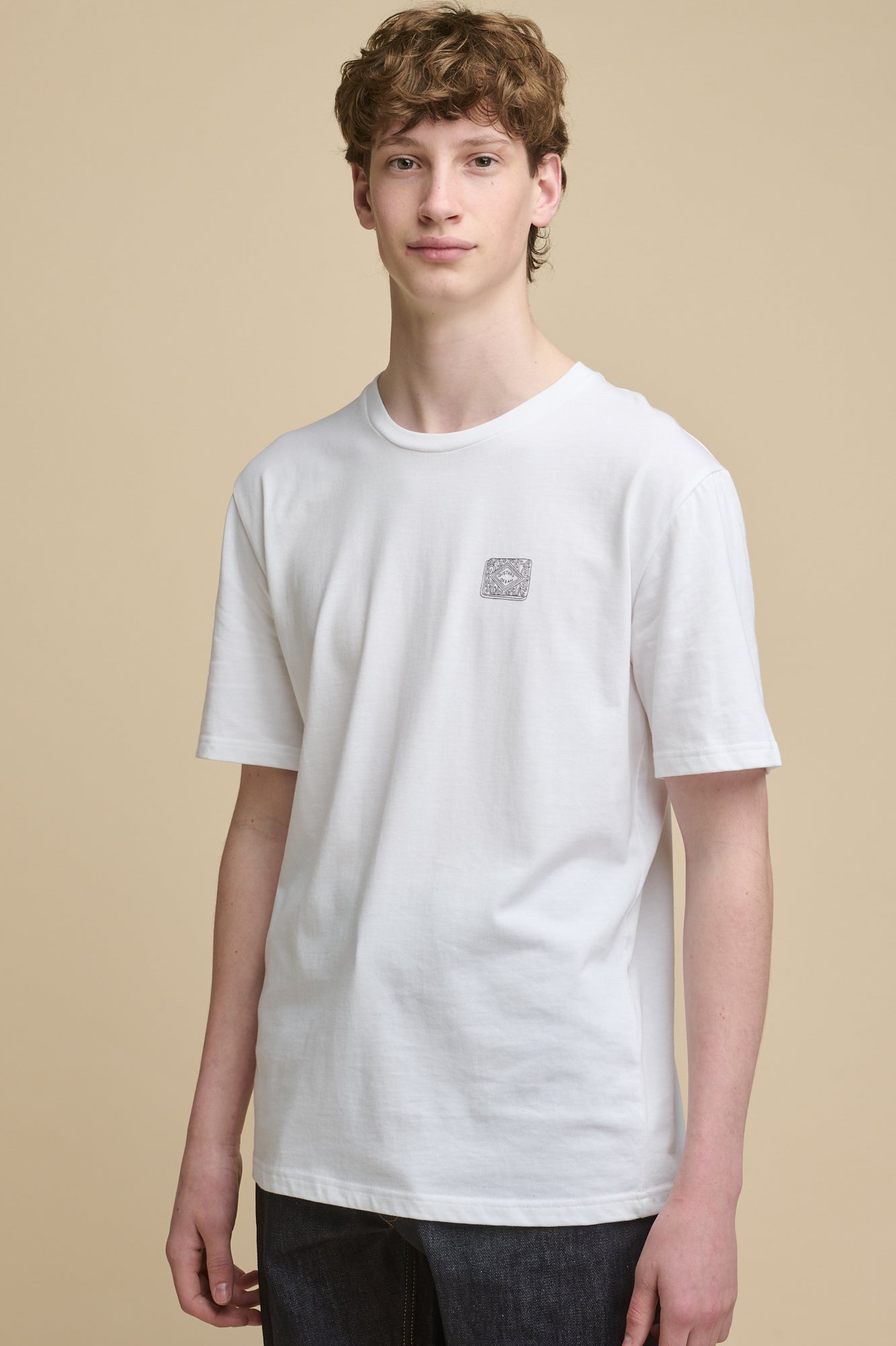 Men's Short Sleeve Graphic T Shirt - Custard Cream