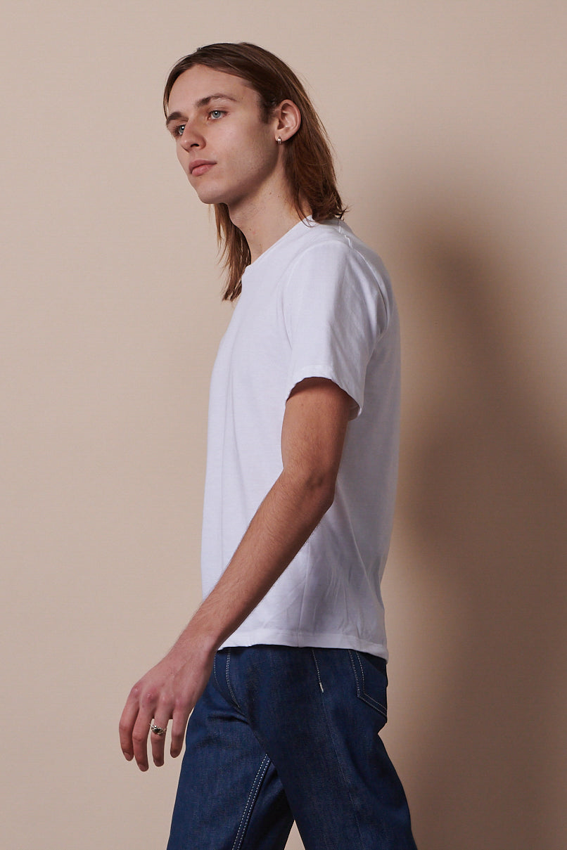 Men's Short Sleeve T Shirt - White